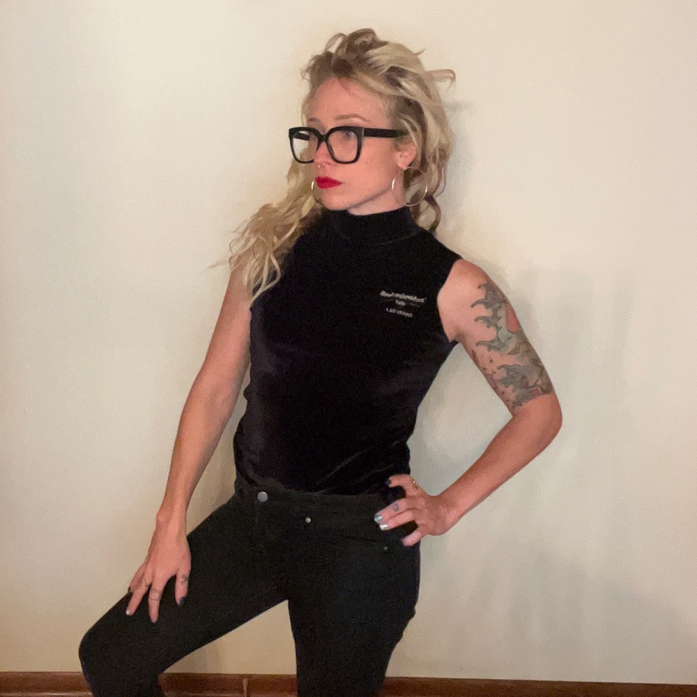 Harley Davidson Velvet Tank Size Small